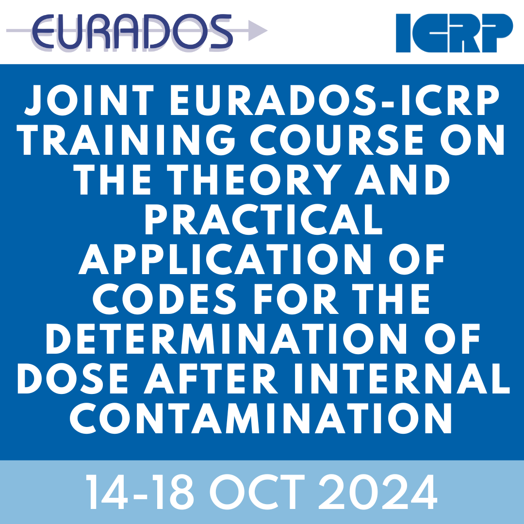 EURADOS-ICRP Training Course: 14-18 Oct 2024
