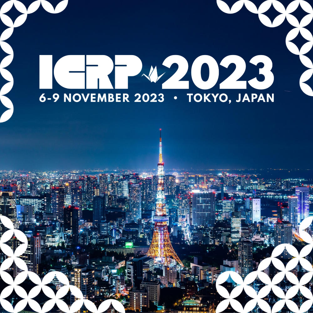 ICRP2023: 6-9 November 2023, Tokyo, Japan
